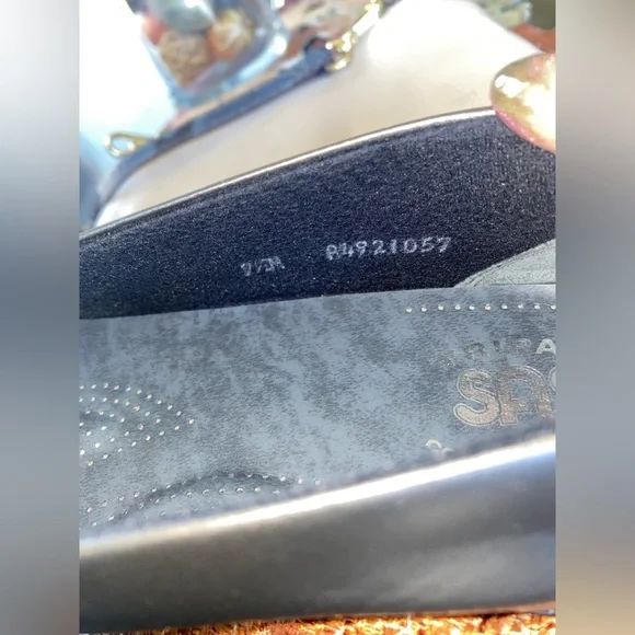 SAS 🥿COMFY TRIPAD GRAY & BLACK LEATHER 2-TONE LOAFERS-SIZE 9.5 LIKE NEW💖💕(EC) - Picture 8 of 11